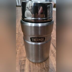Thermos Stainless Steel Travel Mug/Food Container